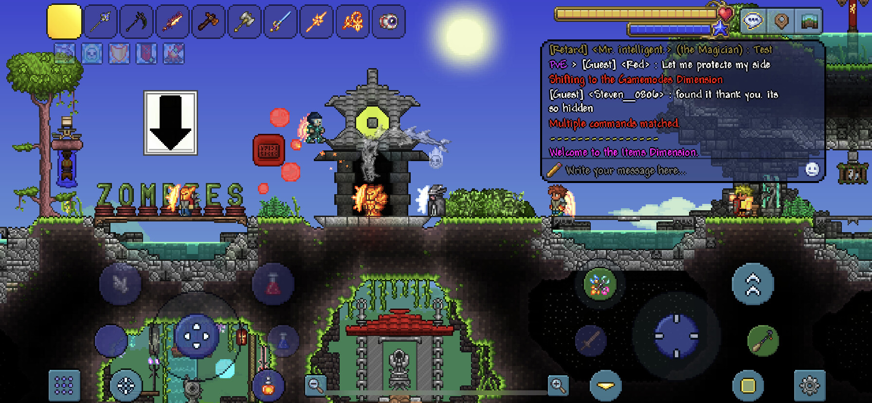 Names and colors Not Terraria Related Dark Gaming