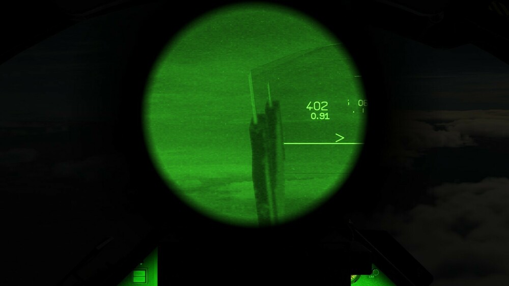 Night vision goggles are misaligned and distorted 2D Video Bugs ED