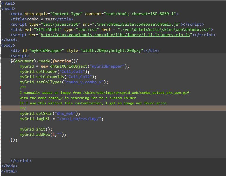 Always show drop down arrow in DHTMLX Grid combobox Suite 5.0 DHTMLX