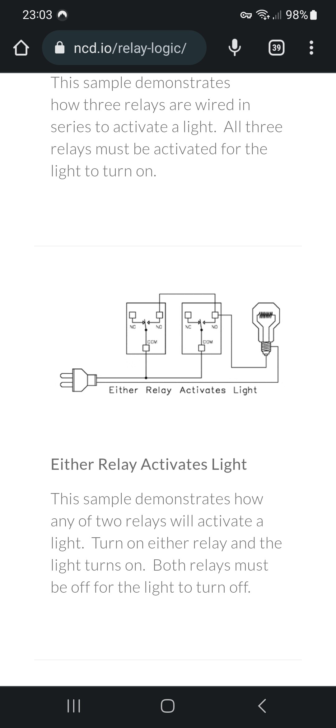 Selecting relay or contactor Relays Electronic Component and
