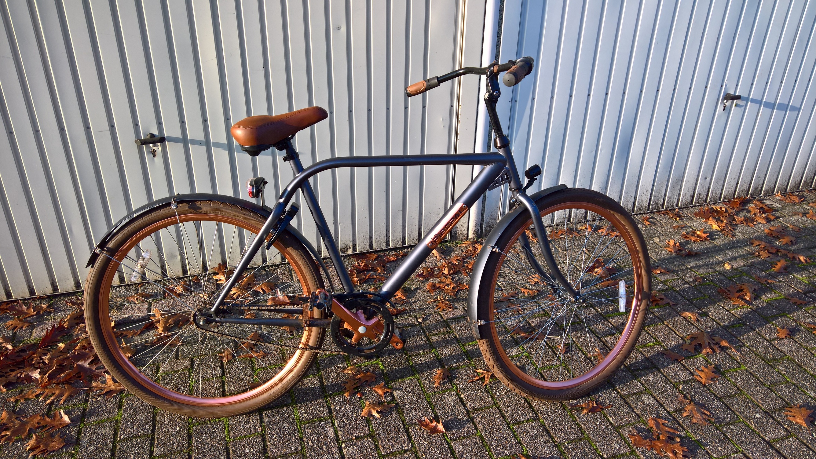 Free broken bicycle, all fixed up Off Topic Drive On Wood!