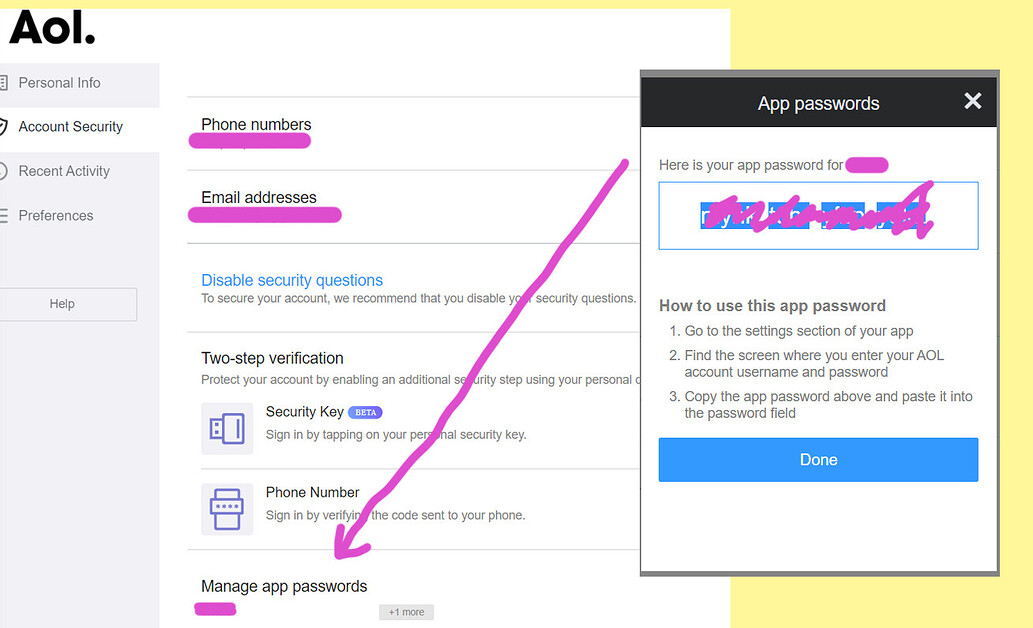 Aol verizon email settings Mail eM Client