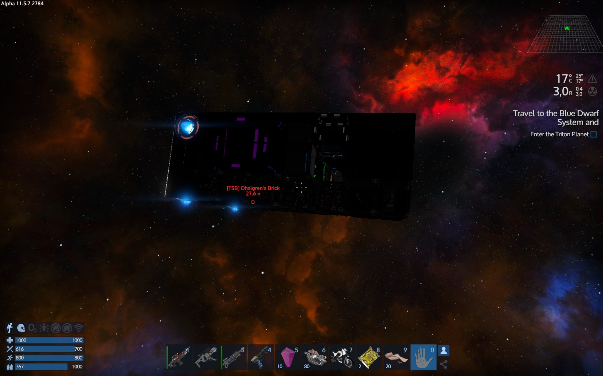 Again, problems with the warp Support Forum HWS Empyrion