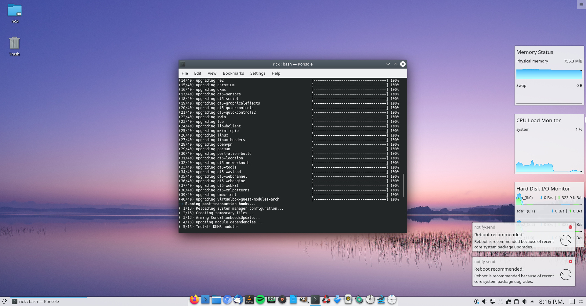 Installing Plasma defaults to Wayland Installation EndeavourOS