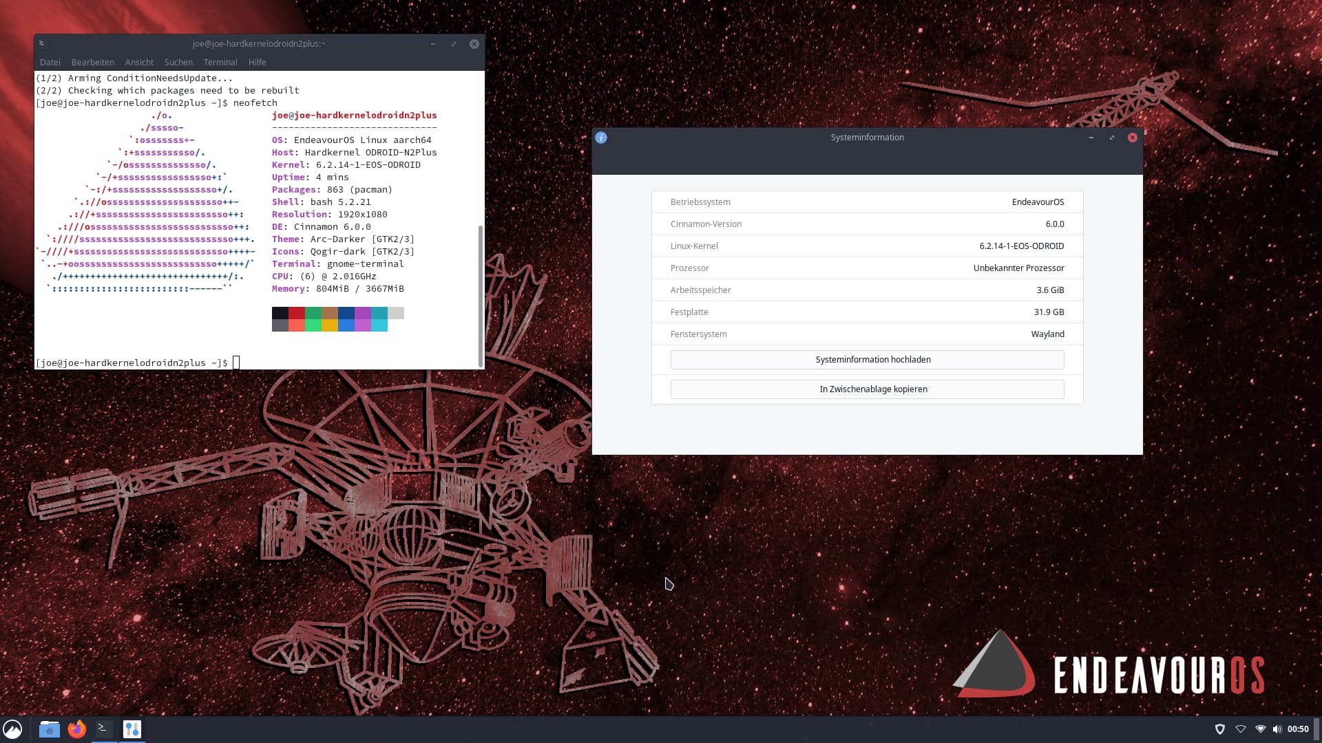 Anyone tried cinnamon 6.0 wayland? Cinnamon EndeavourOS