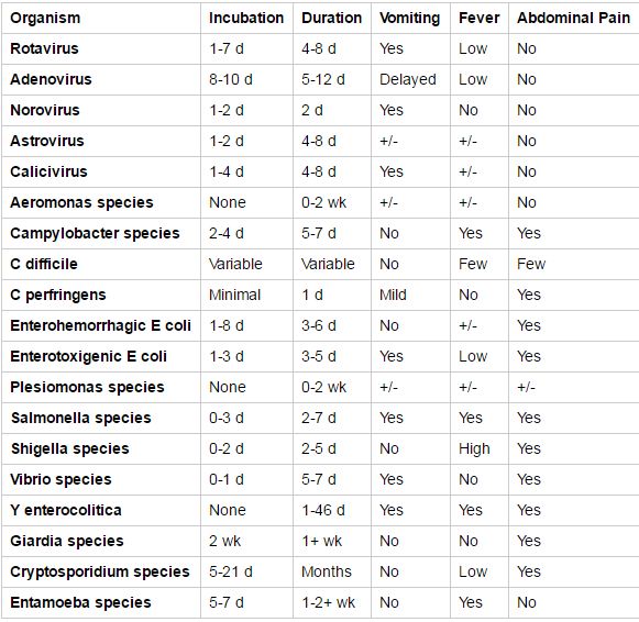 Diarrhea Presentation and Workup Faculty of Medicine