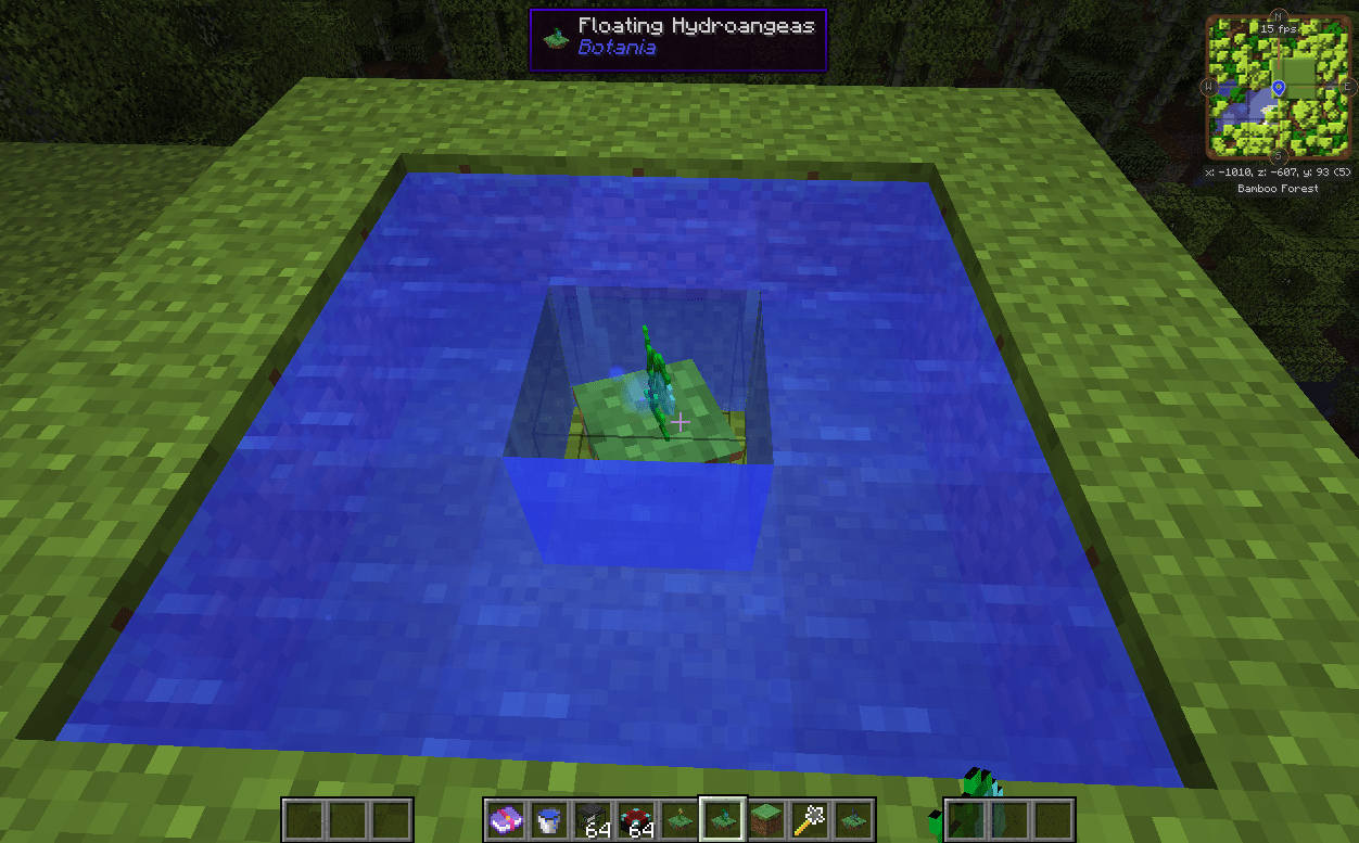 Early Botania Mana Garden Feed the Beast