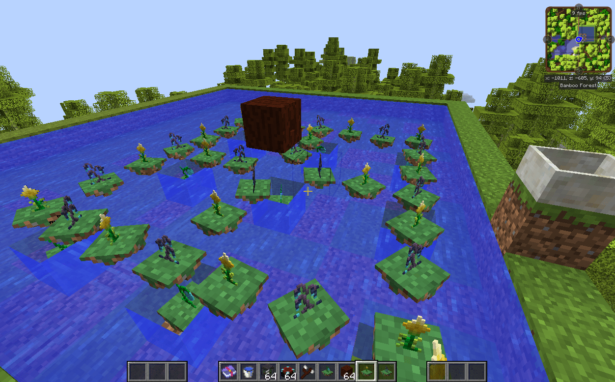 Early Botania Mana Garden Feed the Beast