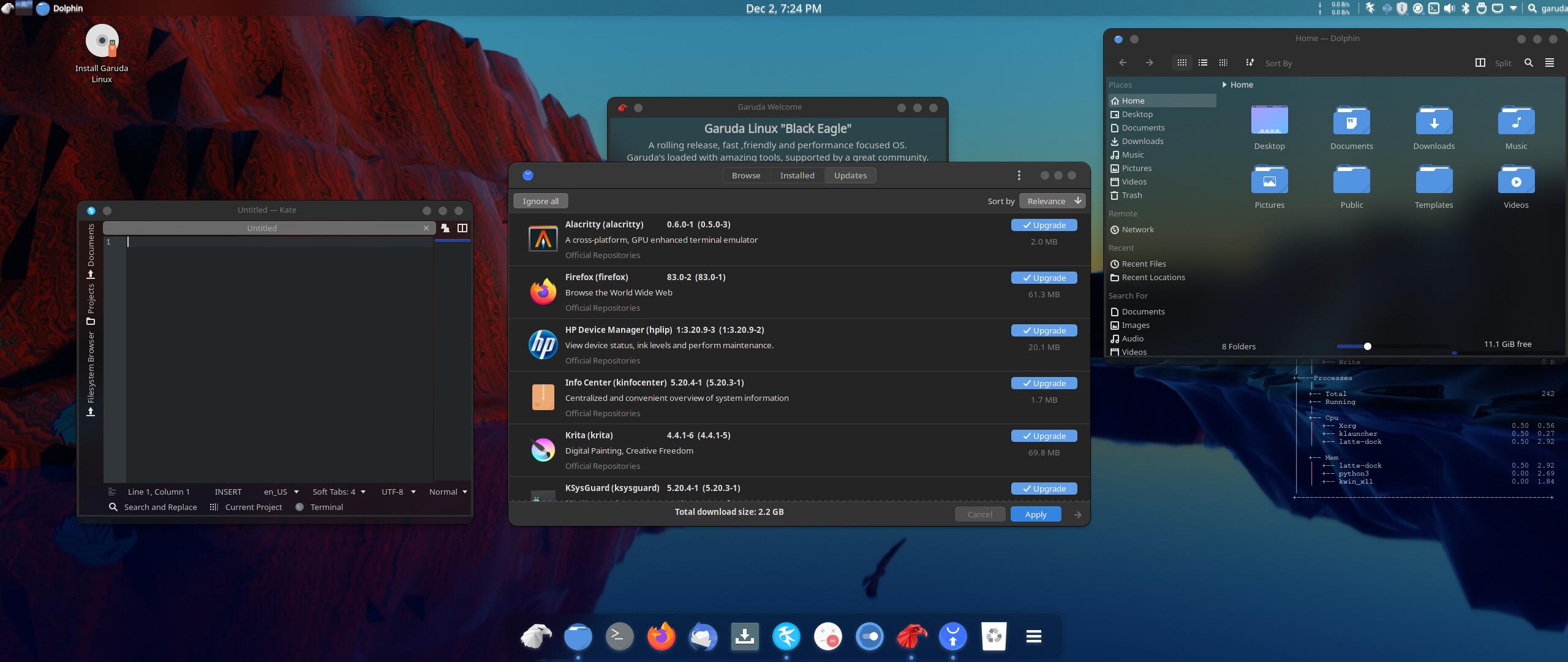 Missing Menu Bars KDE Garuda Linux Forum