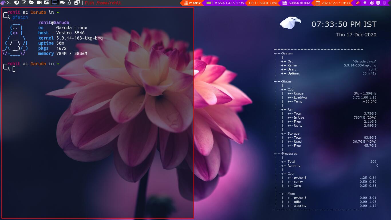 346 Change Background Qtile Picture My