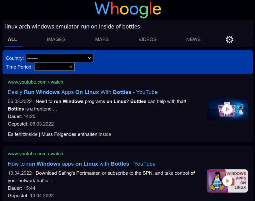 Hey anyonne know dis any windows emulator on inside of bottles