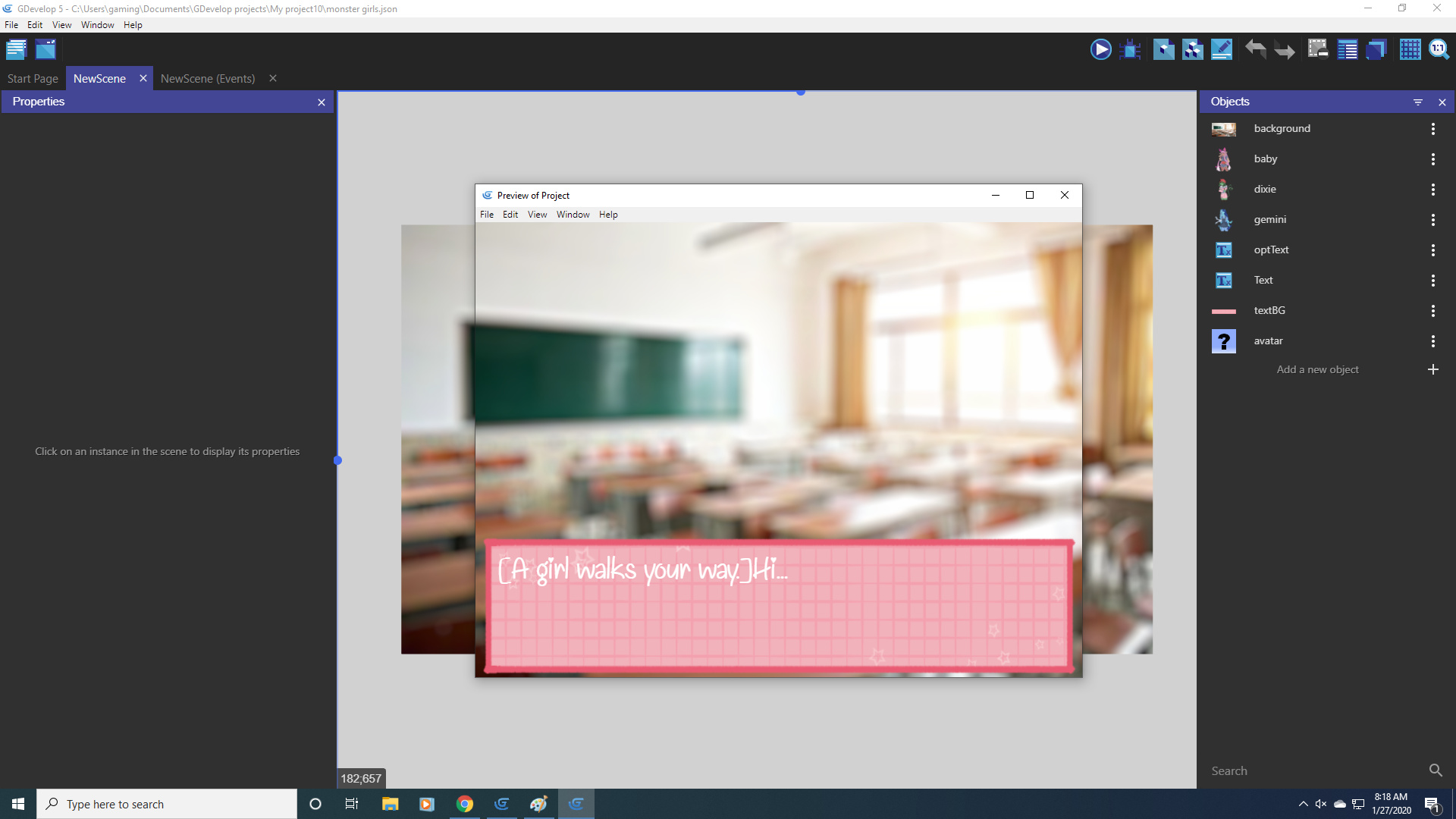 Yarn Commands not working/merging text How do I...? GDevelop Forum