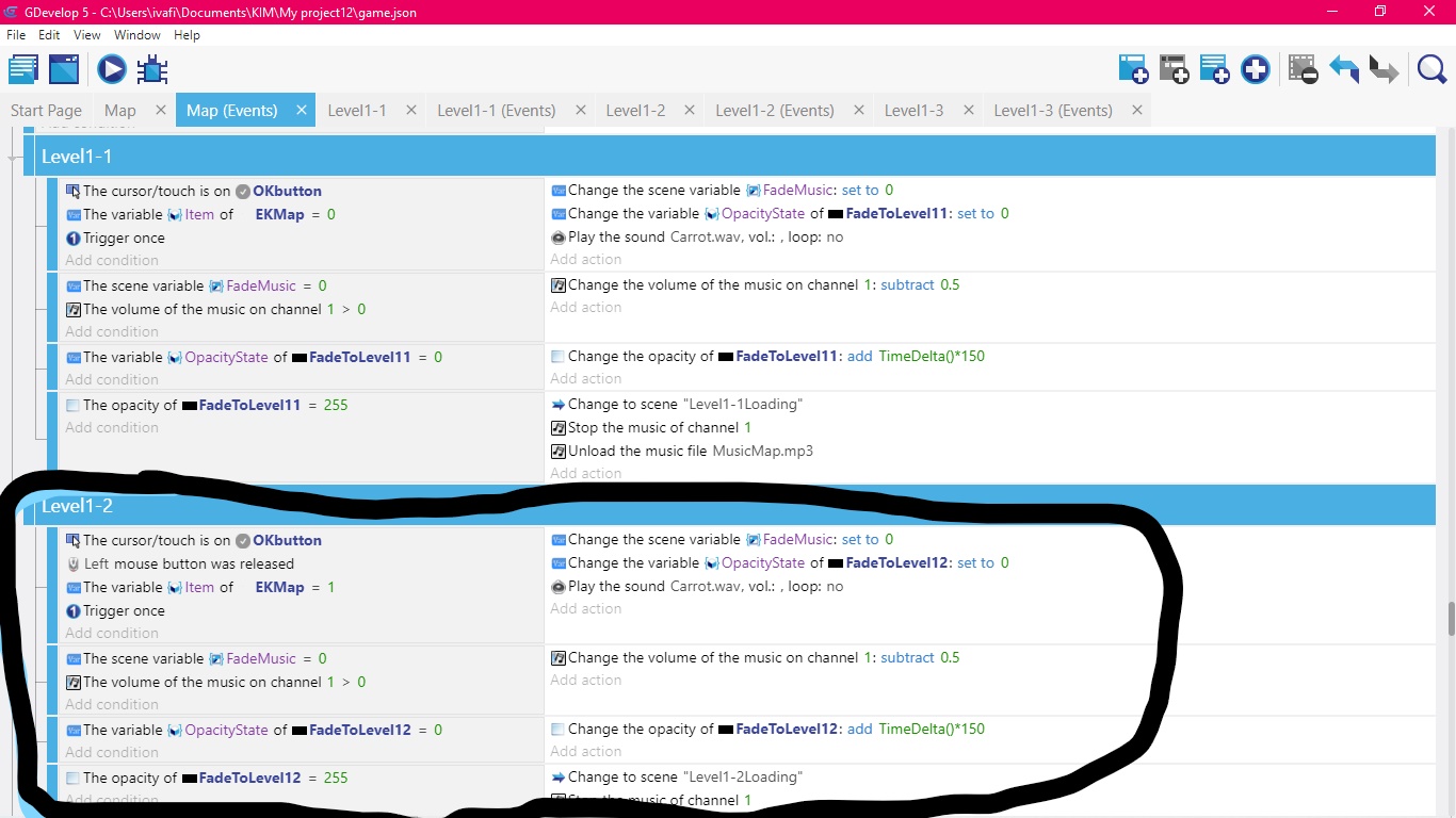 Move mouse cursor when touching screen How do I...? GDevelop Forum