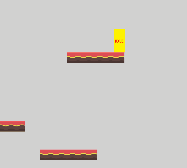 [Solved] Platformer falling animation freezes for a few frames How do