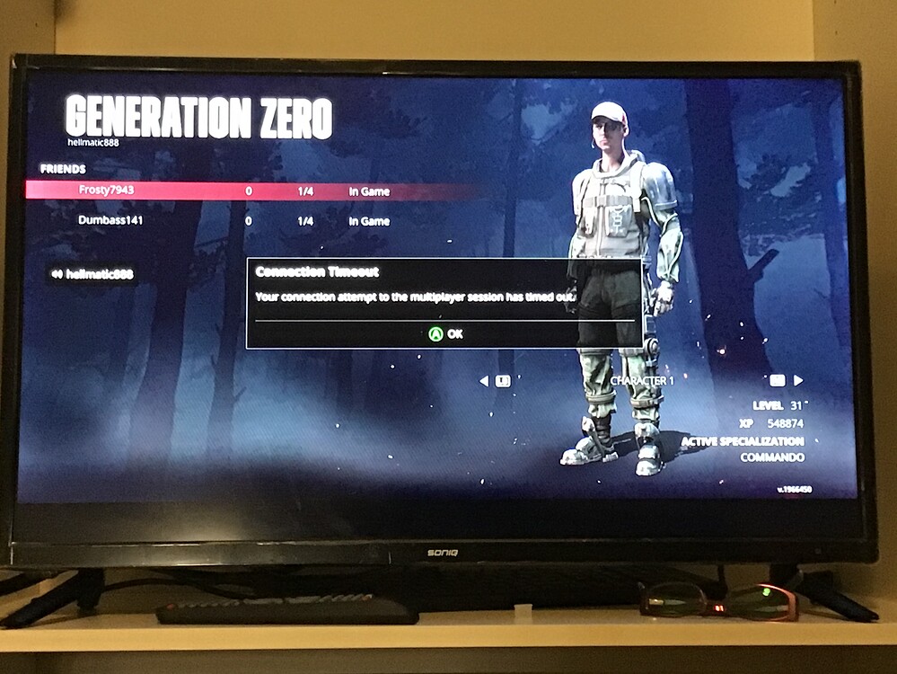 Unable to play multiplayer with friend "Failure To Join Host Is No