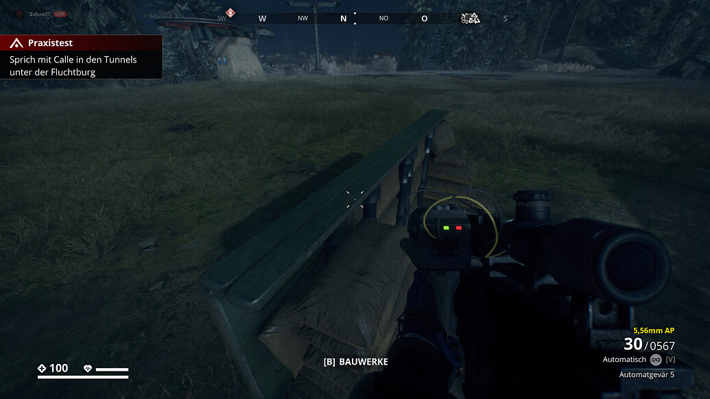 Älgbacken Outpost, unable to interact with Soviet Barricades Support