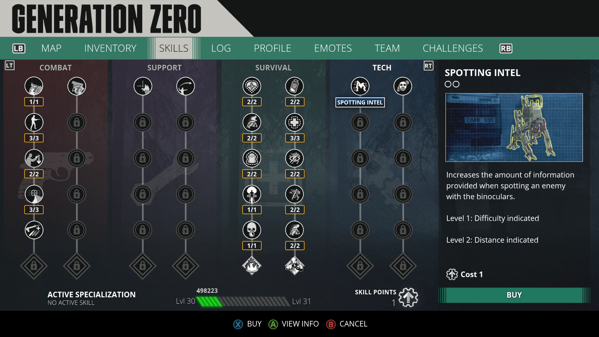 Advice on last skill points Generation Zero Forum