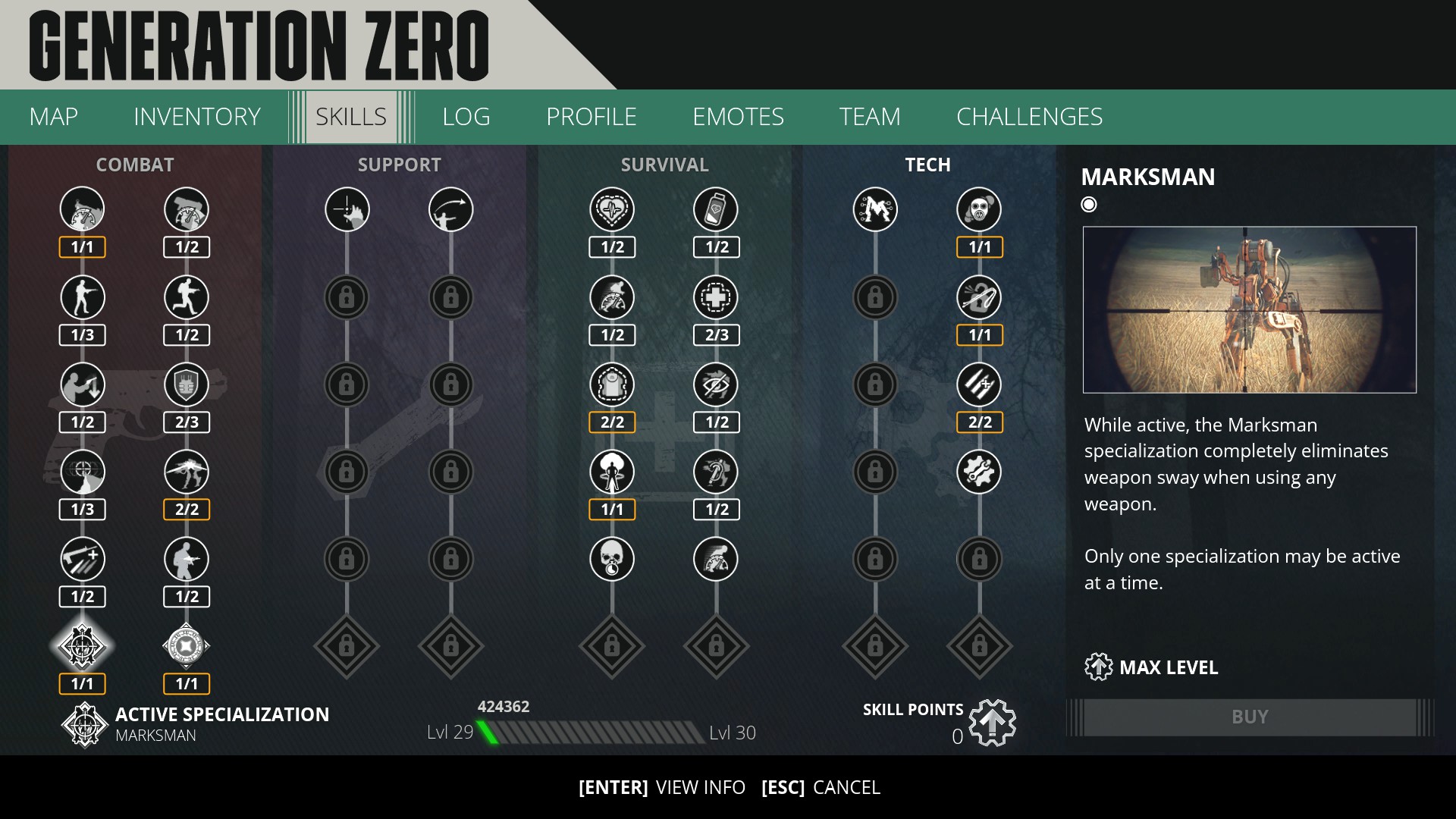 What is your skill build? General Discussion Generation Zero Forum