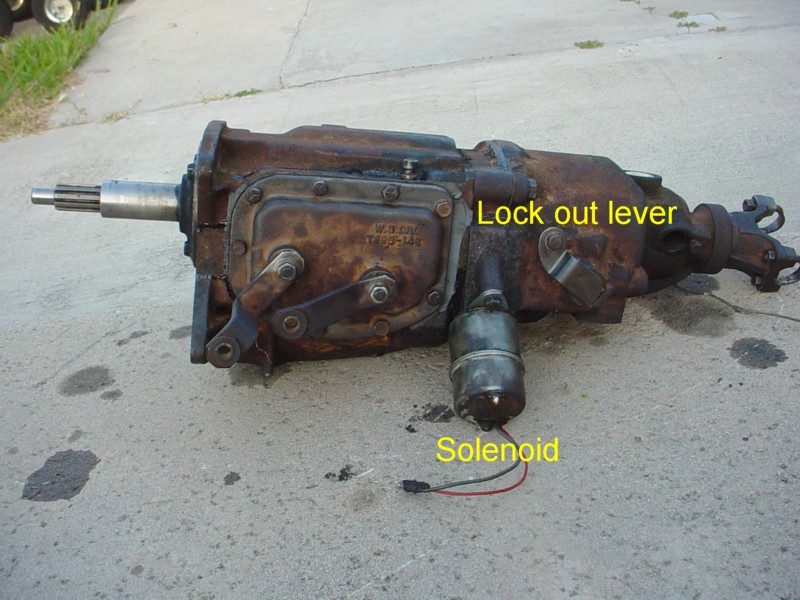 how do i tell if I have an over drive 3 speed manual transmission