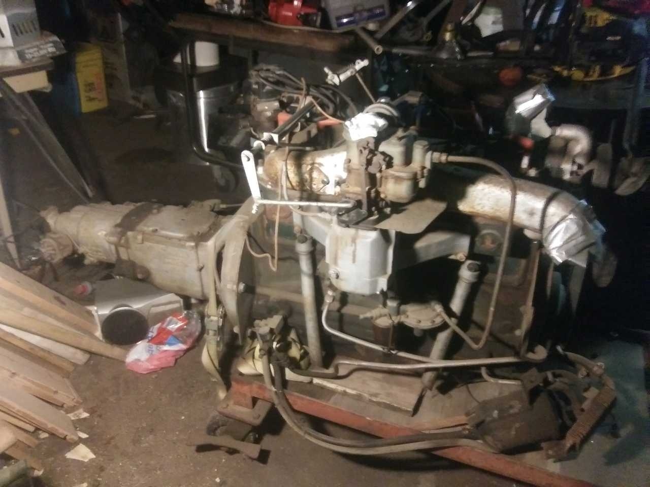 1939 Hudson motor and transmission — Hudson Essex Terraplane 'Open Forum'