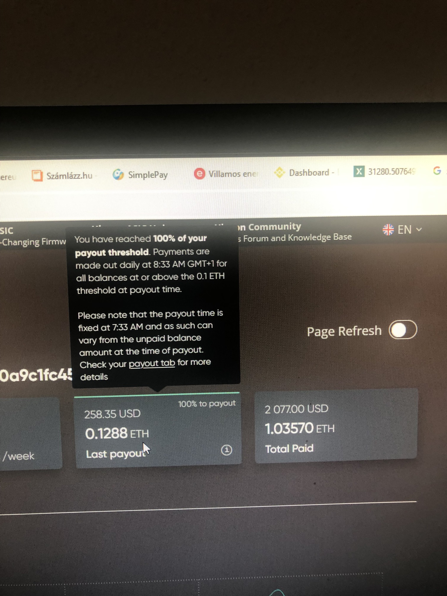 Unpaid ETH for Binance wallet Wallets and Pools Forum and Knowledge