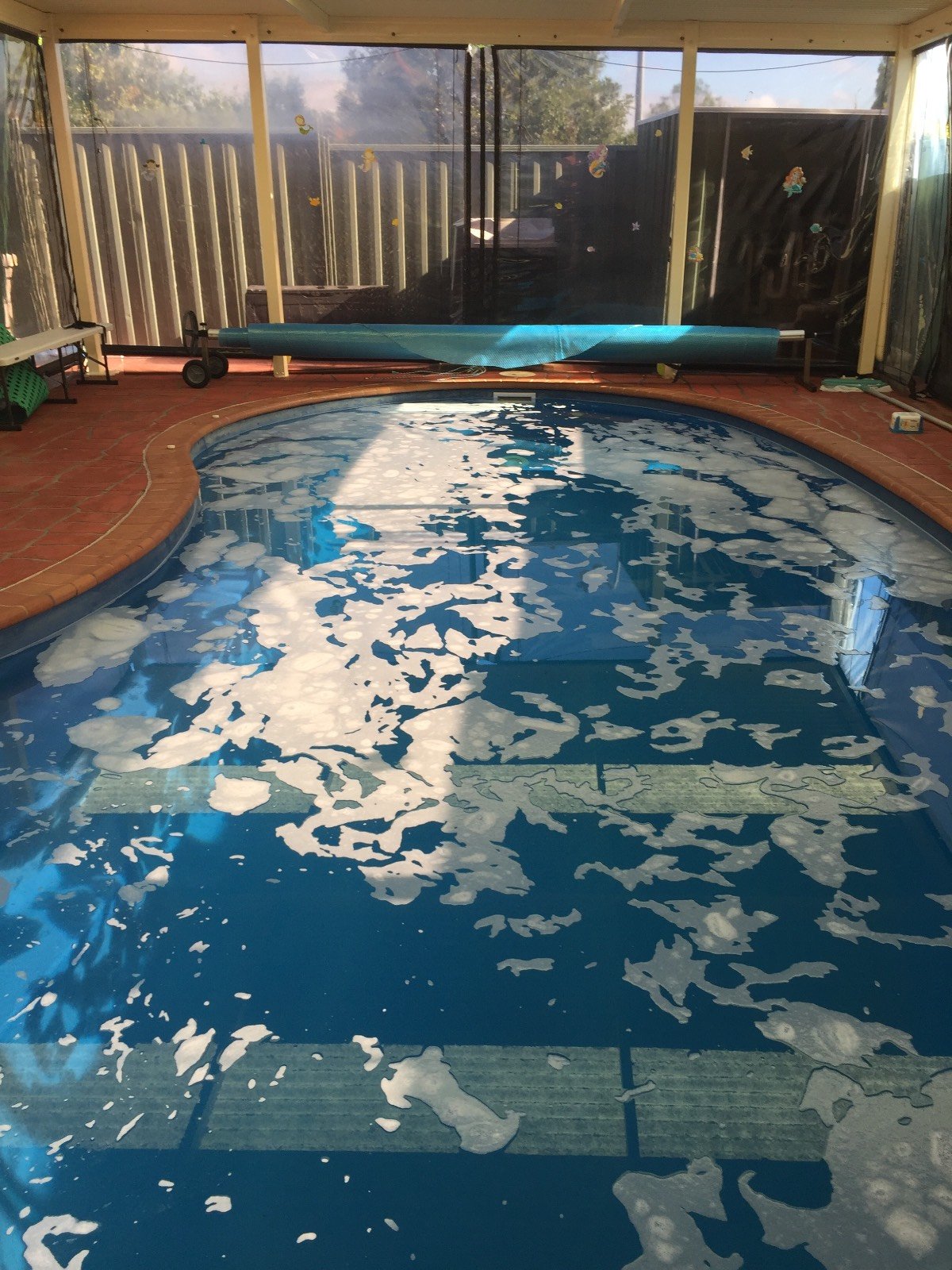 View topic Foam in pool • Home Renovation & Building Forum