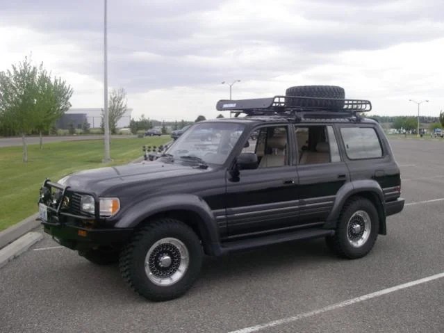 Using the Yakima MegaWarrior, extension, spare, and Thule bars