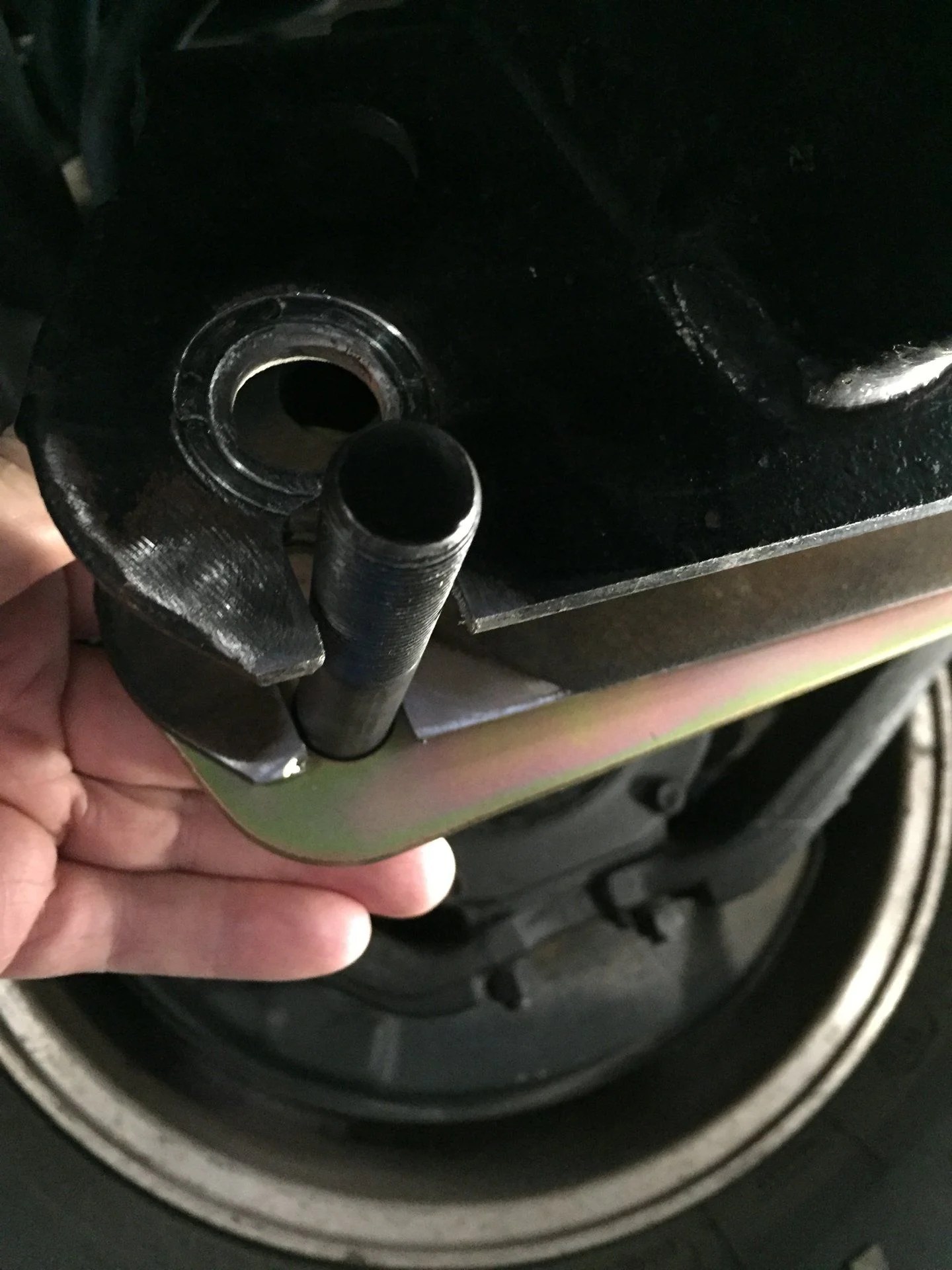 landtank caster plates install walk through noob help? Page 2