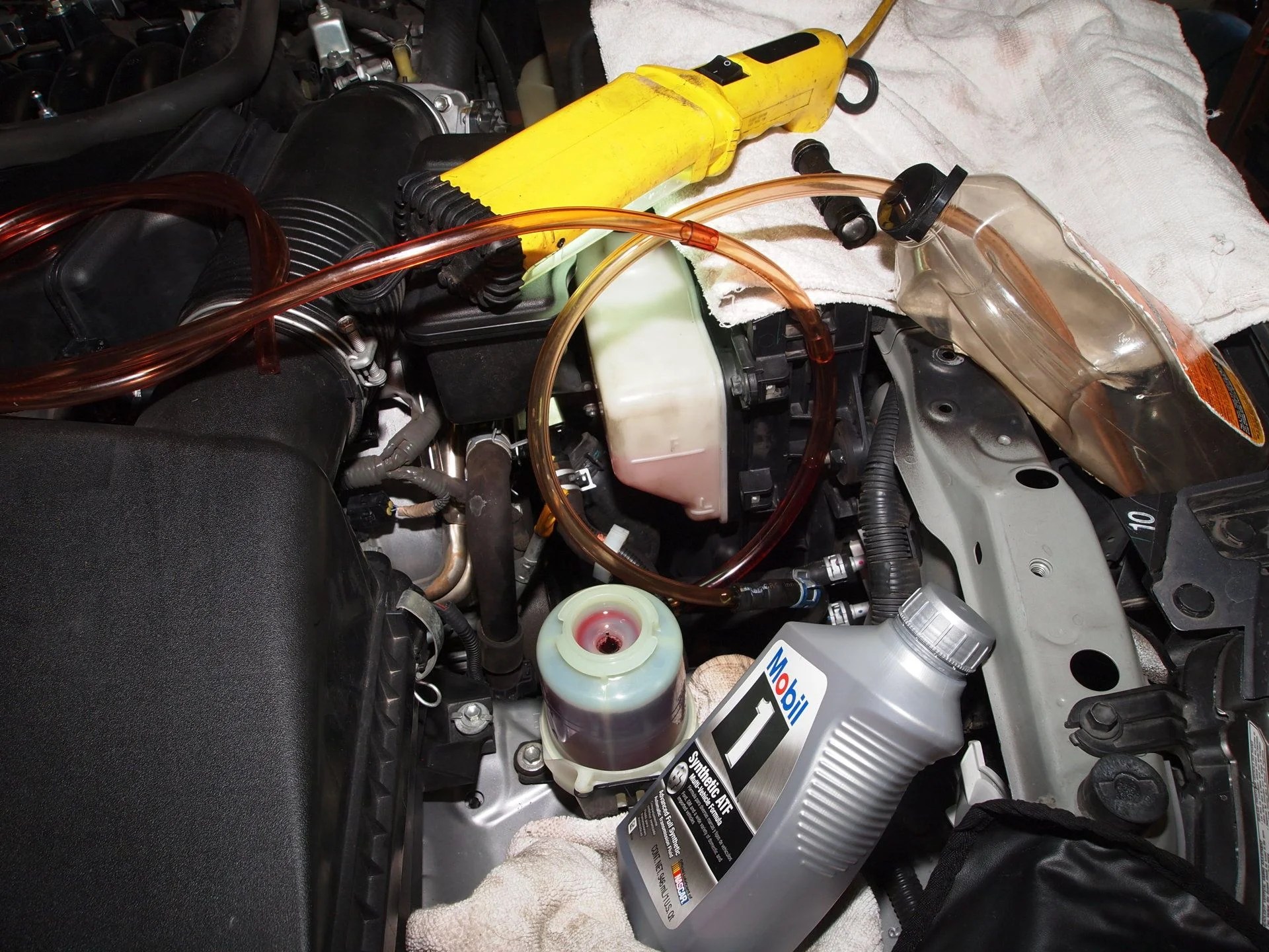 Power steering flush, any tricks or tips? IH8MUD Forum