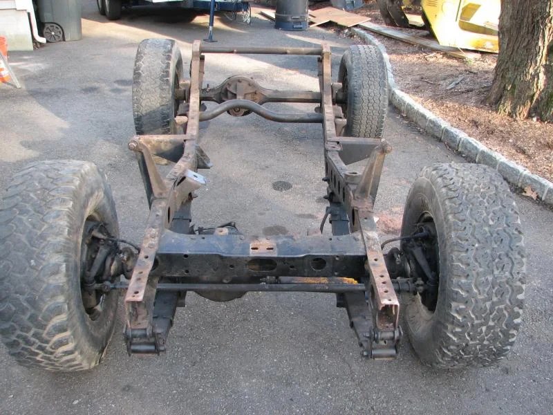 For Sale 1976 FJ40 frame with title and tags IH8MUD Forum