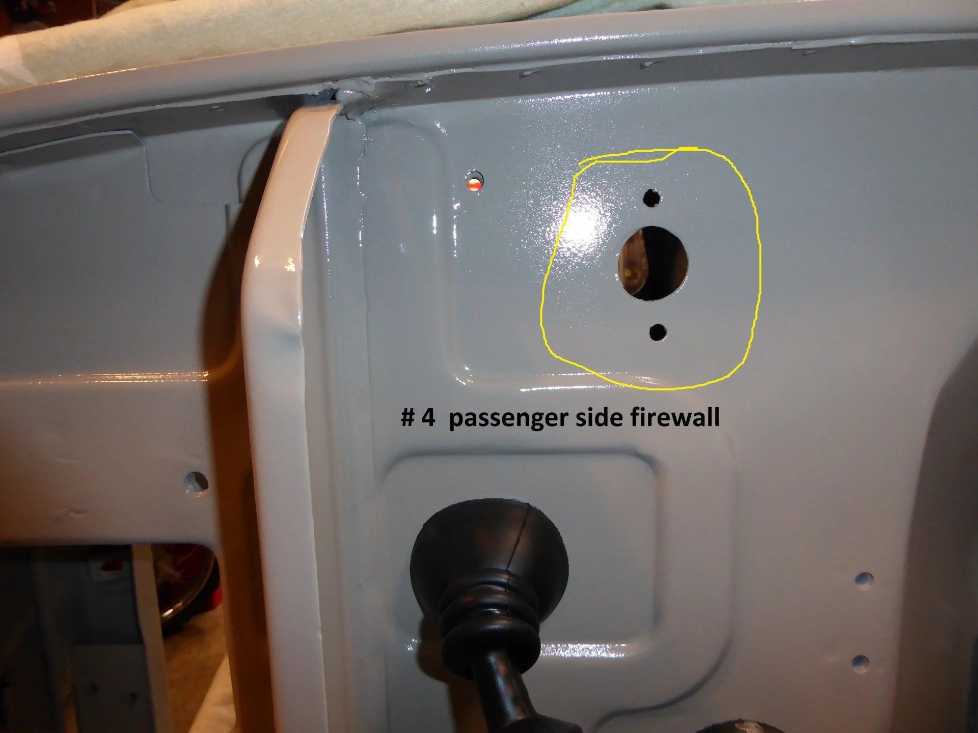 Help identifying holes in the firewall '68 FJ40 IH8MUD Forum