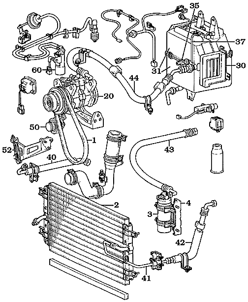 FJ60 Funky A/C to Radiator Connection? IH8MUD Forum