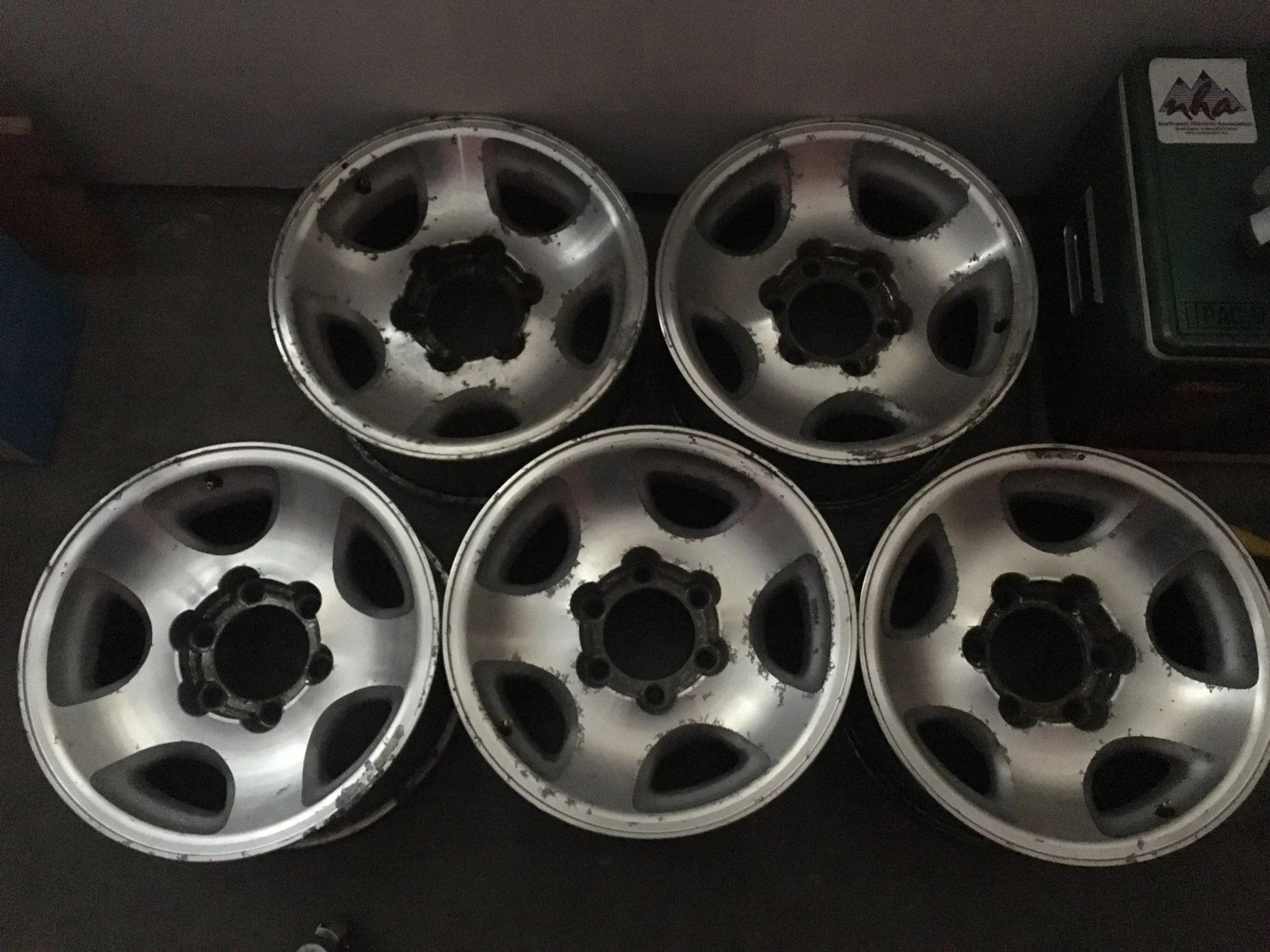 SOLD FJ80 wheels (5) Oregon IH8MUD Forum