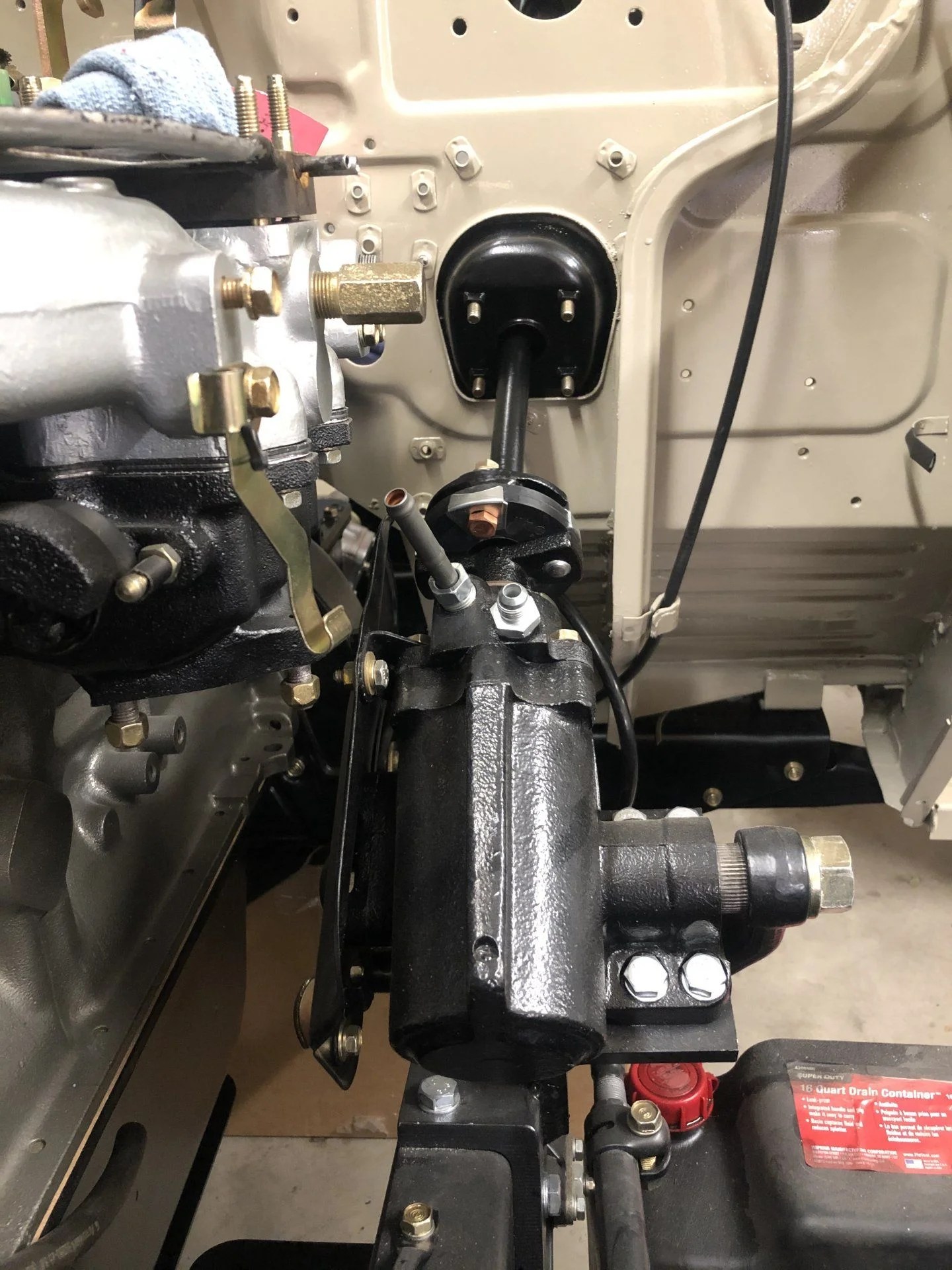 Steering column alignment with rag joint IH8MUD Forum