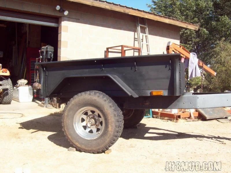 Trailers made with a pickup bed... Too heavy? IH8MUD Forum