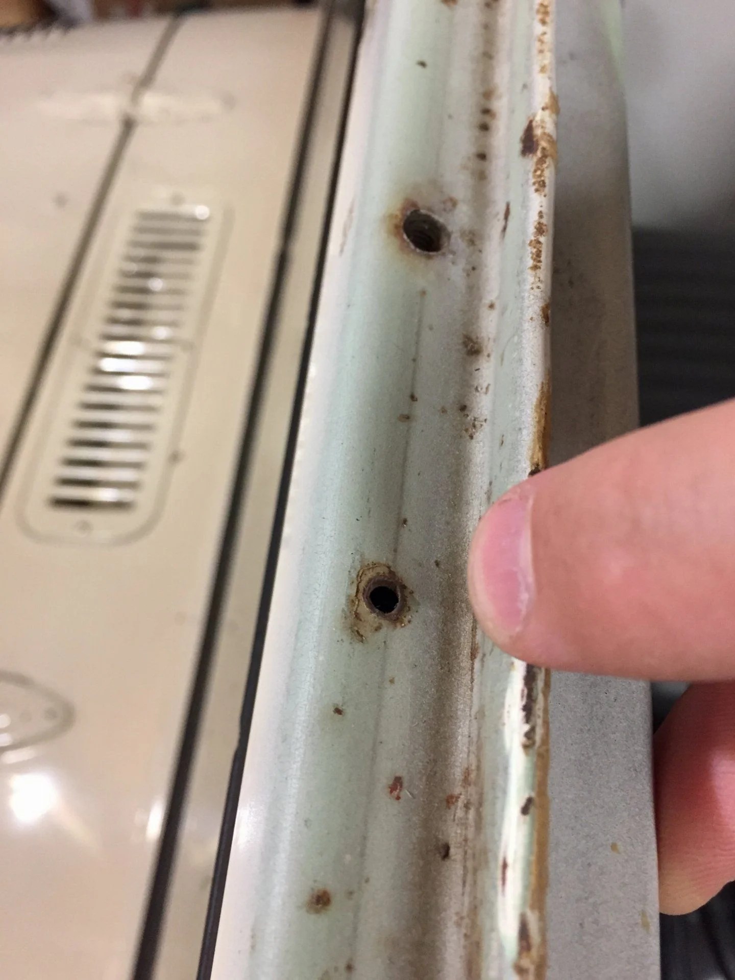 How To Fill Holes In Metal Window Frames