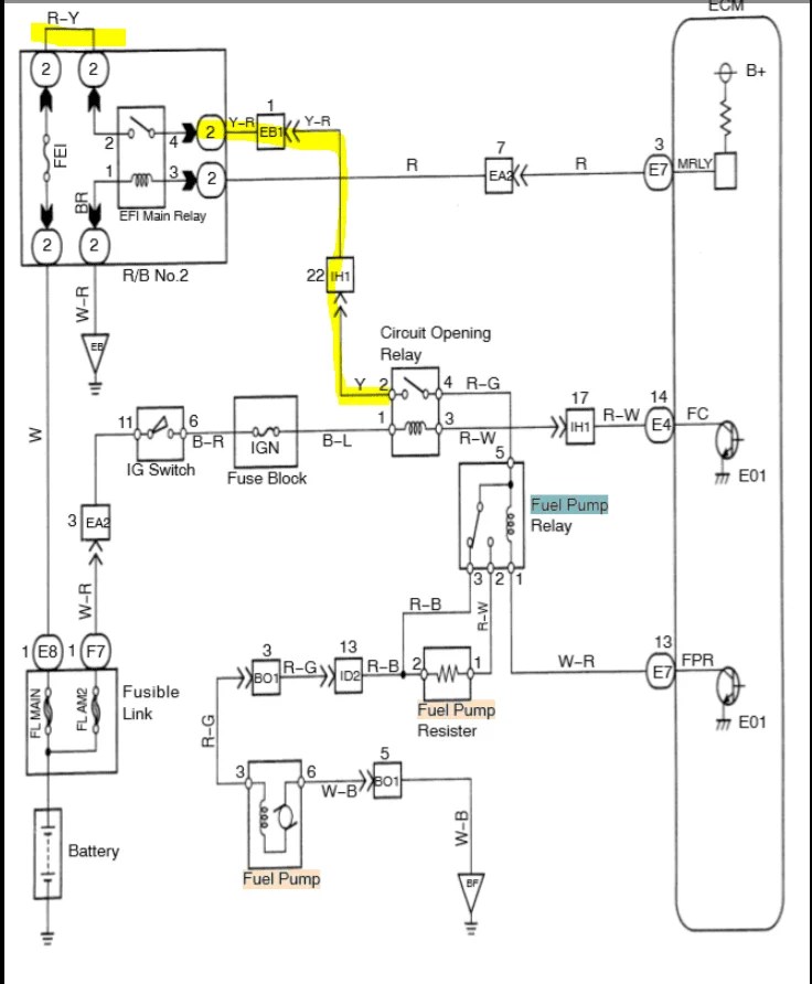 Crank no start EFI Fuse? IH8MUD Forum