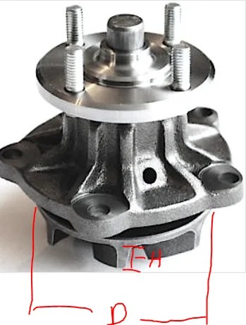 Water Pump Impeller Diameter | IH8MUD.com Forum | Toyota, Lexus & Off