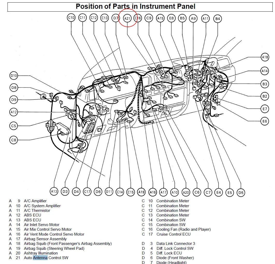 96 Power antenna wiring | IH8MUD Forum