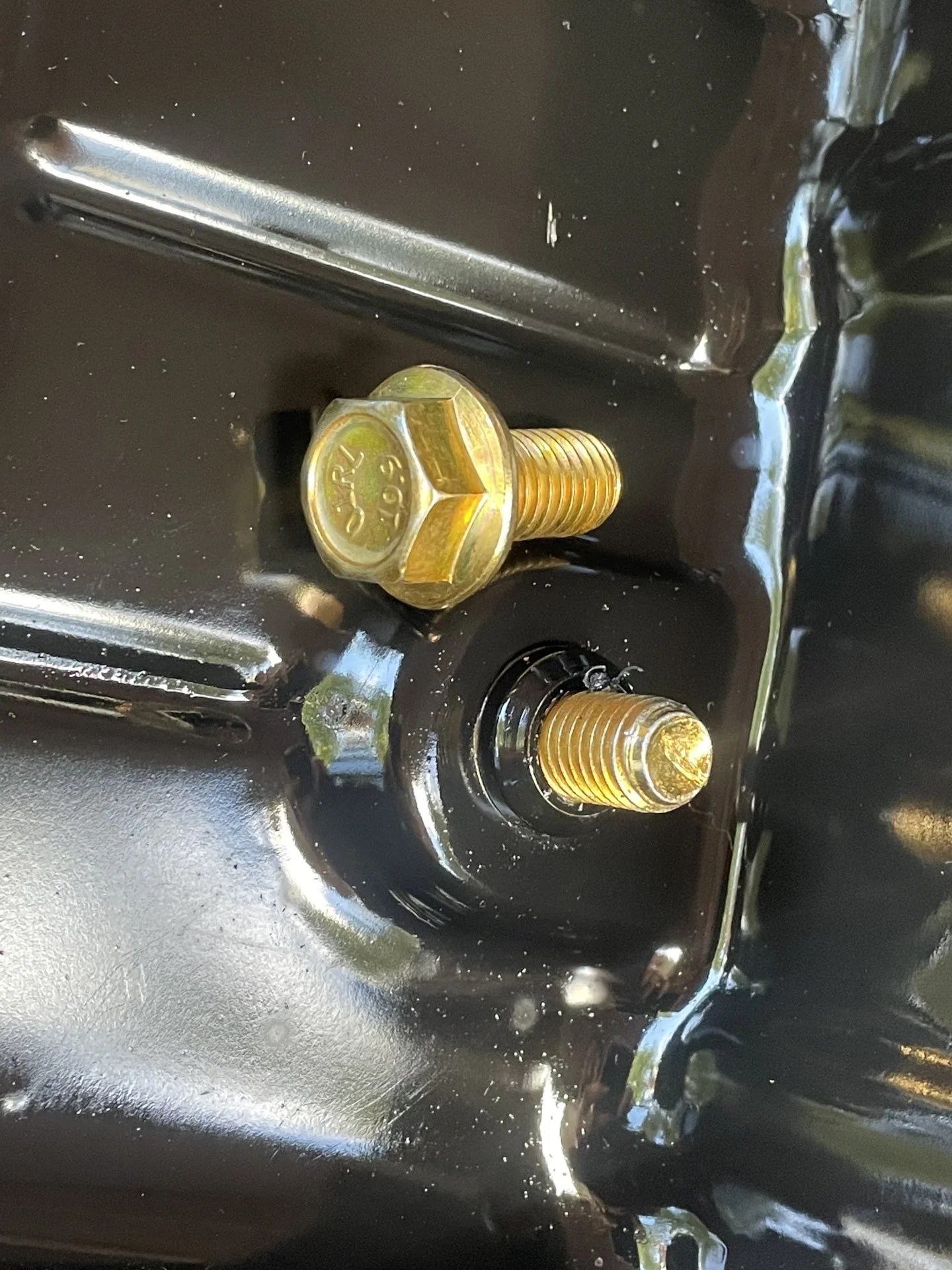 A343F transmission pan stripped drain plug repair options? IH8MUD Forum