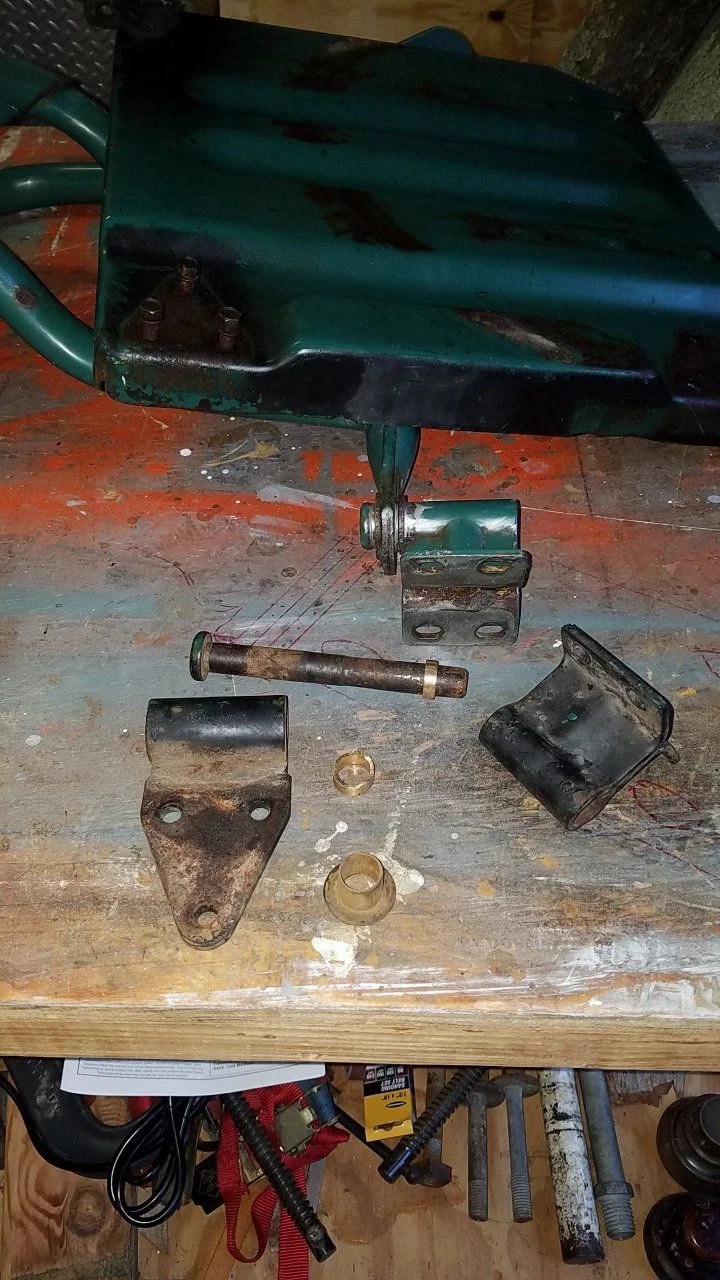 Carrier hinges refurb; '76 FJ40 Page 2 IH8MUD Forum