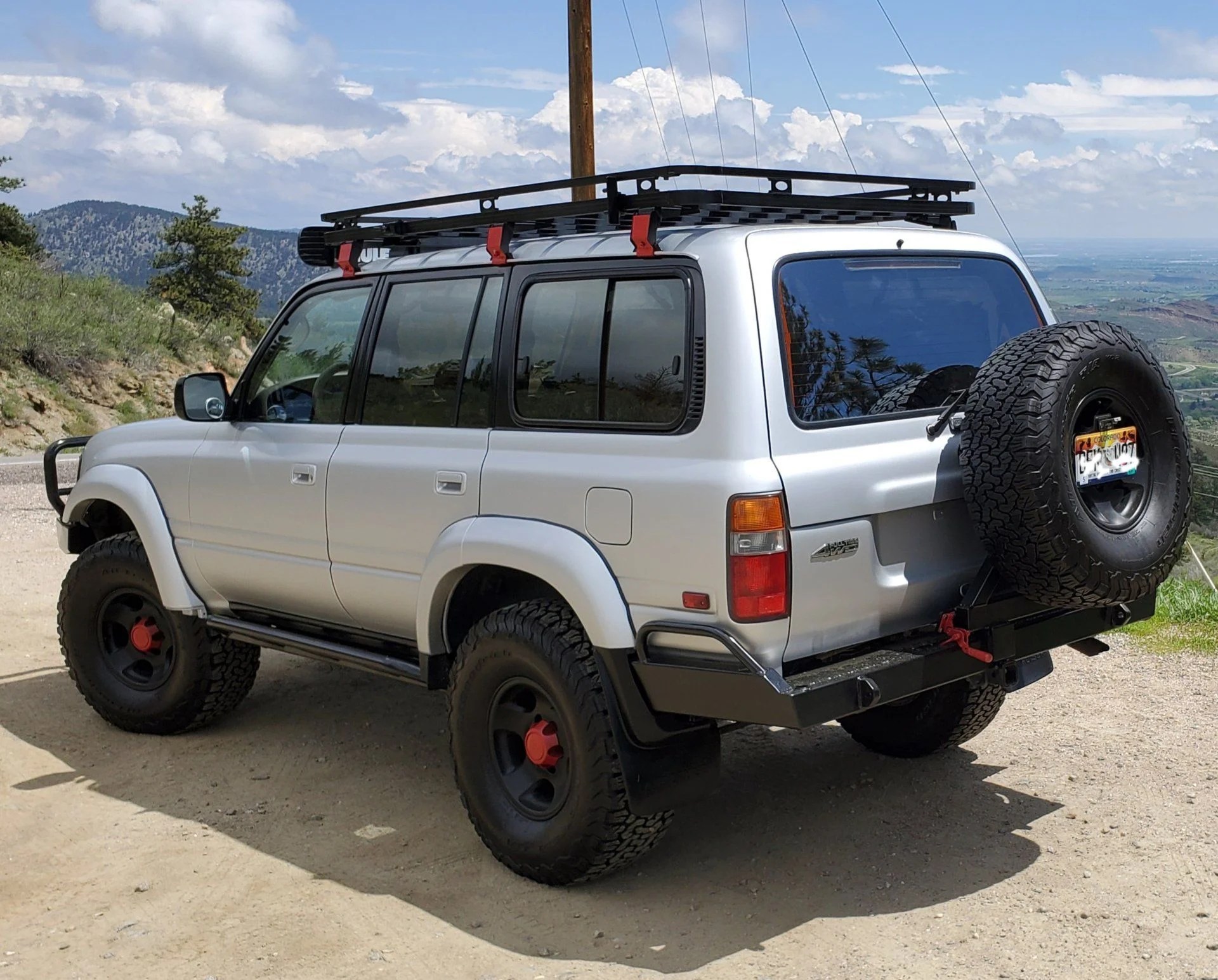 97 land cruiser arb bumper ladder attachment IH8MUD Forum