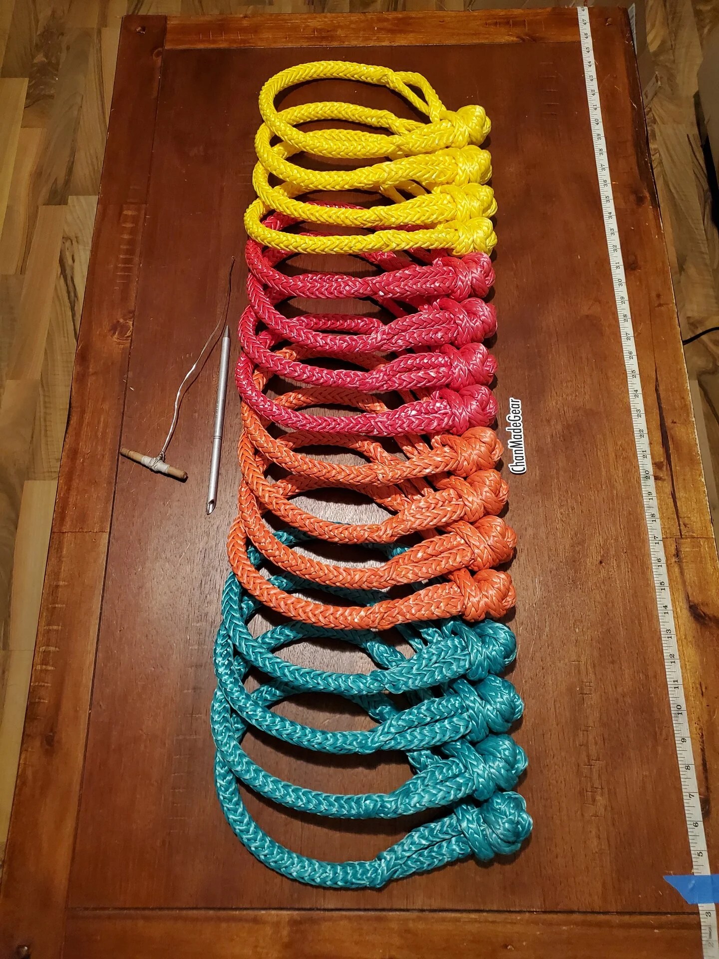 Soft shackles made with AmSteelBlue IH8MUD Forum