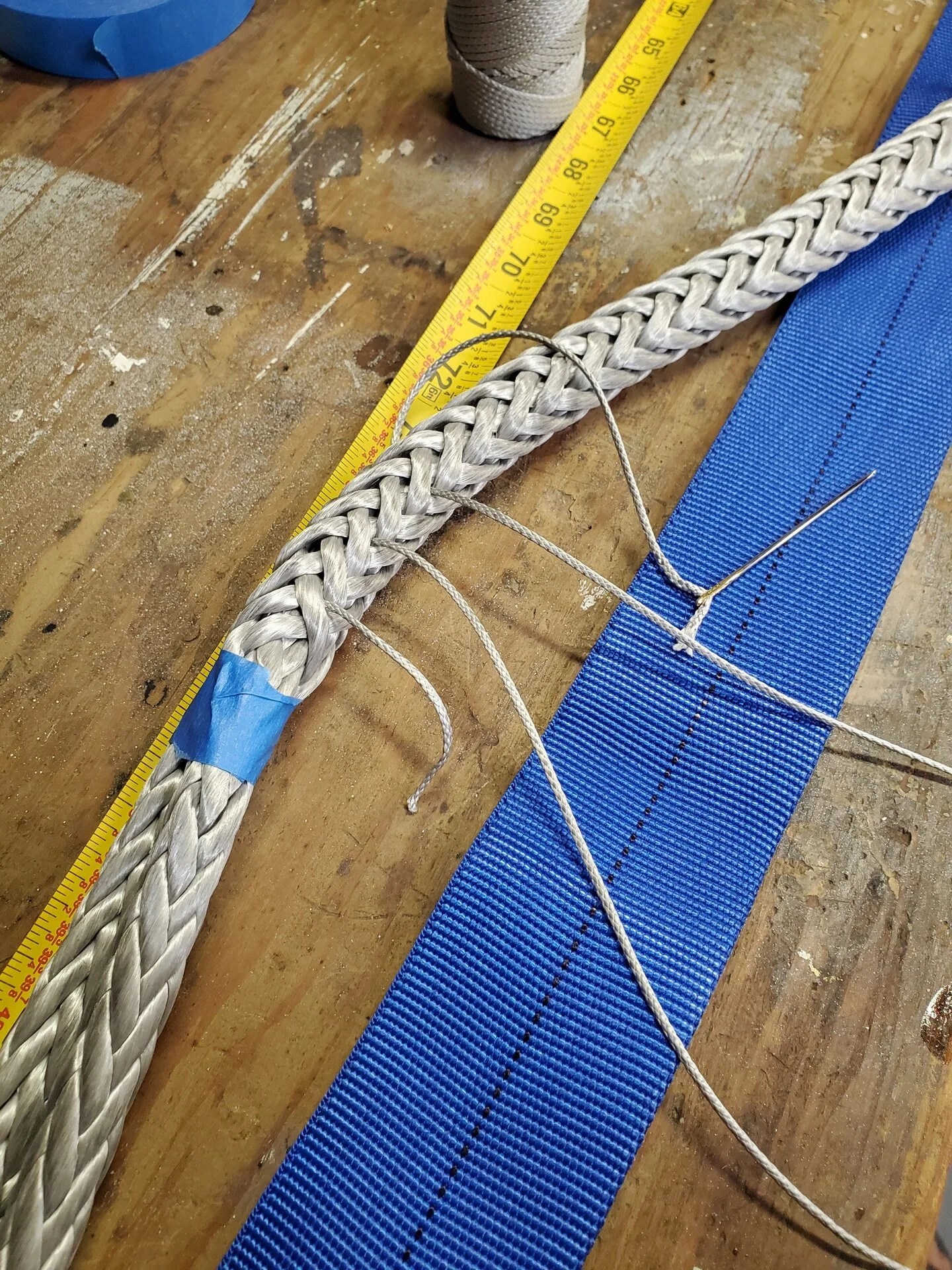 Soft shackles made with AmSteelBlue IH8MUD Forum