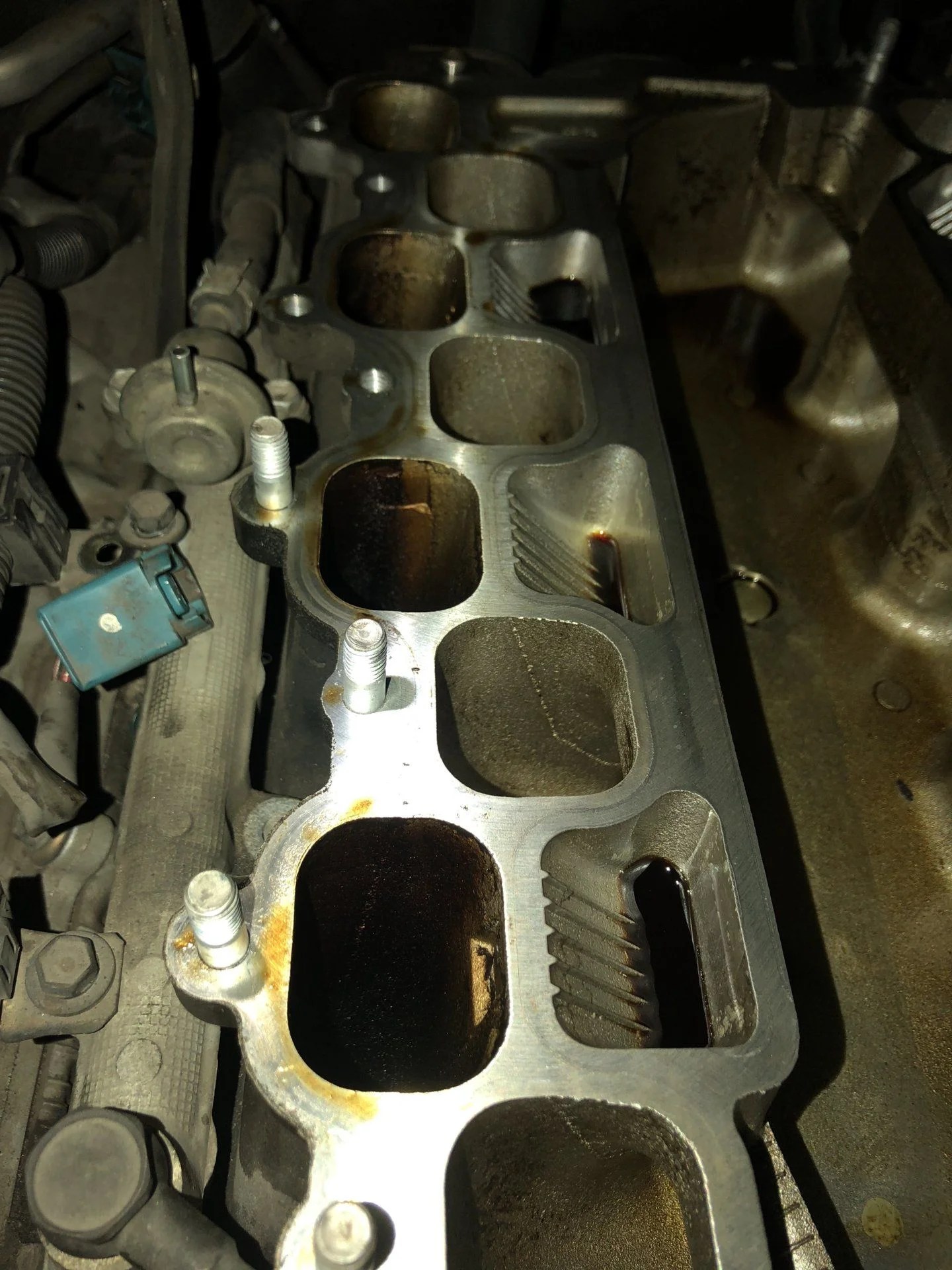 Oil in intake manifold? IH8MUD Forum