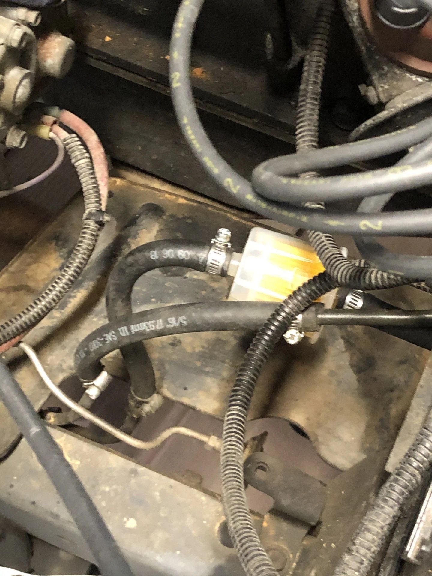 PO removed Charcoal Canister and gas smell is overwhelming advice or