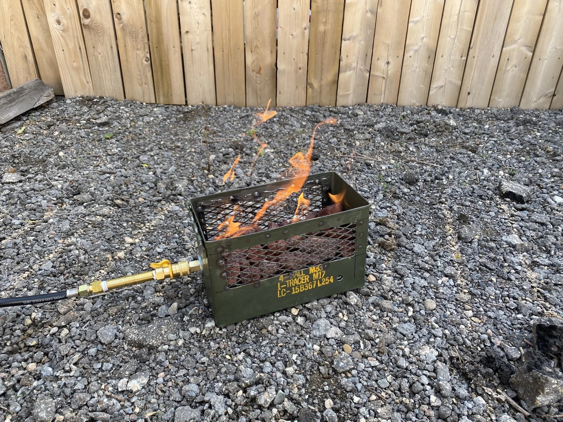 Ammo Can Propane Fire IH8MUD Forum