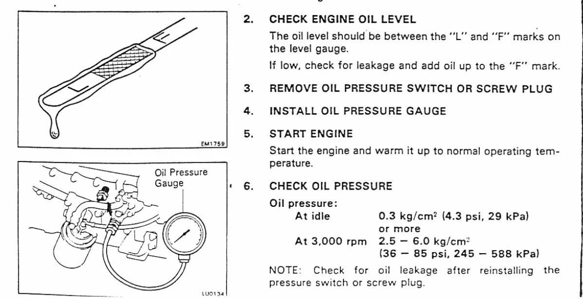 is this a good oil pressure for a 3B ? IH8MUD Forum