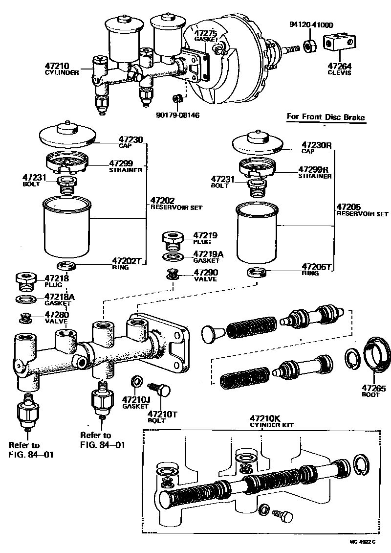 Brake master cylinder w/front discs valve or no? IH8MUD Forum