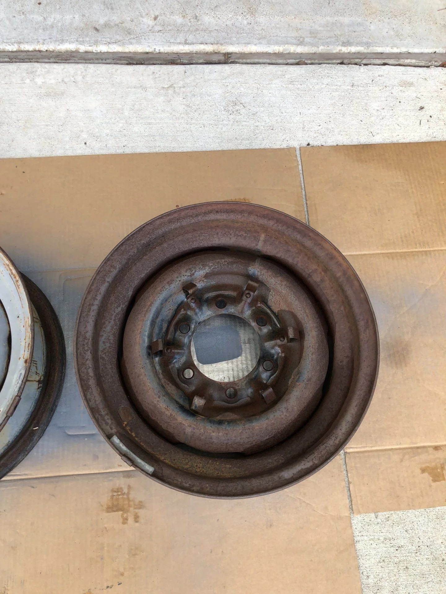 For Sale - Stock hubcap wheels - | IH8MUD Forum